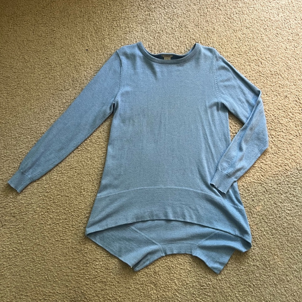 Sundance cotton wool blend cornflower blue sweater size S